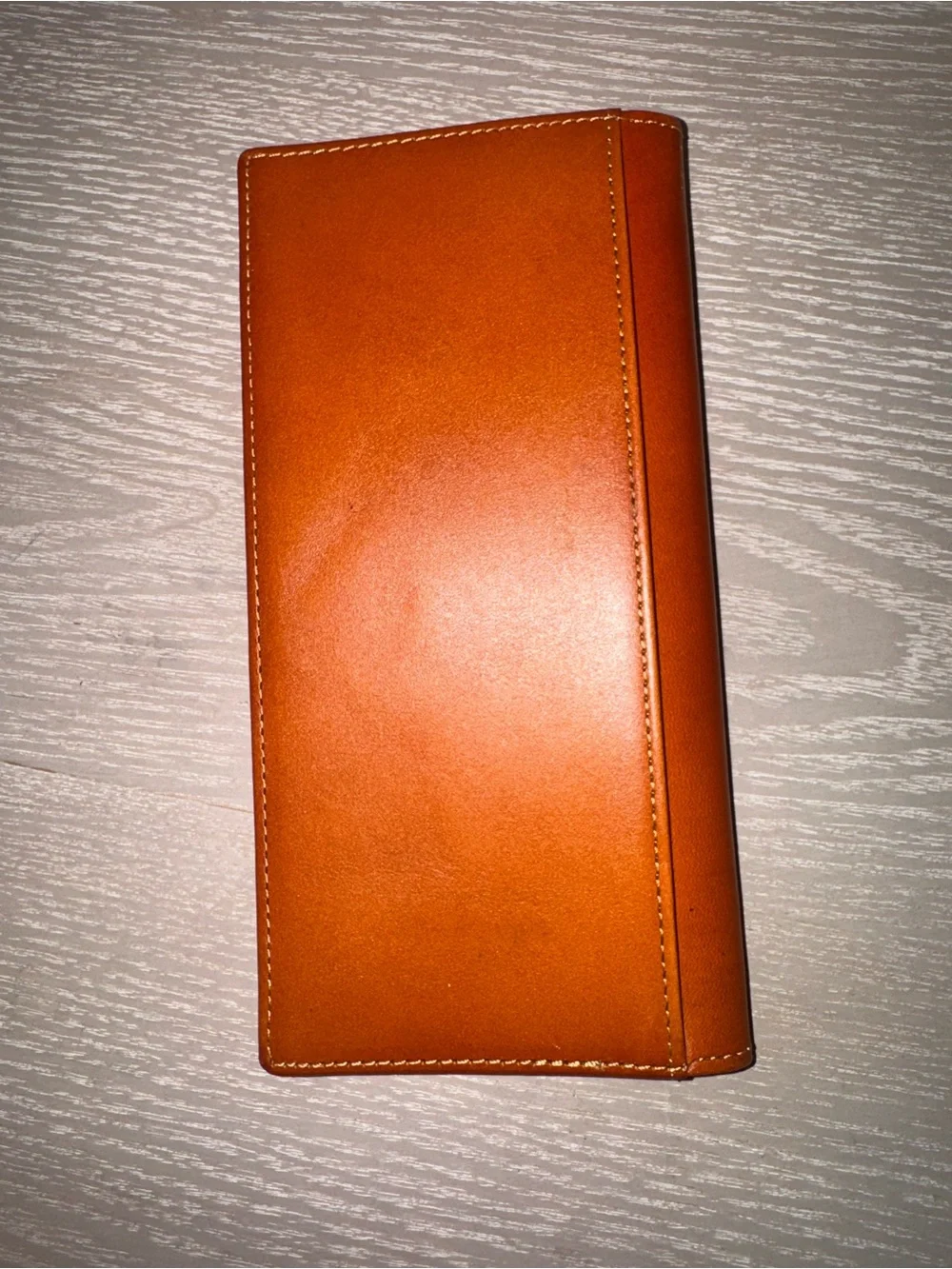 Urbalabs Mens Long Wallet Basketweave Tooled Leather Longhorn Concho Studded